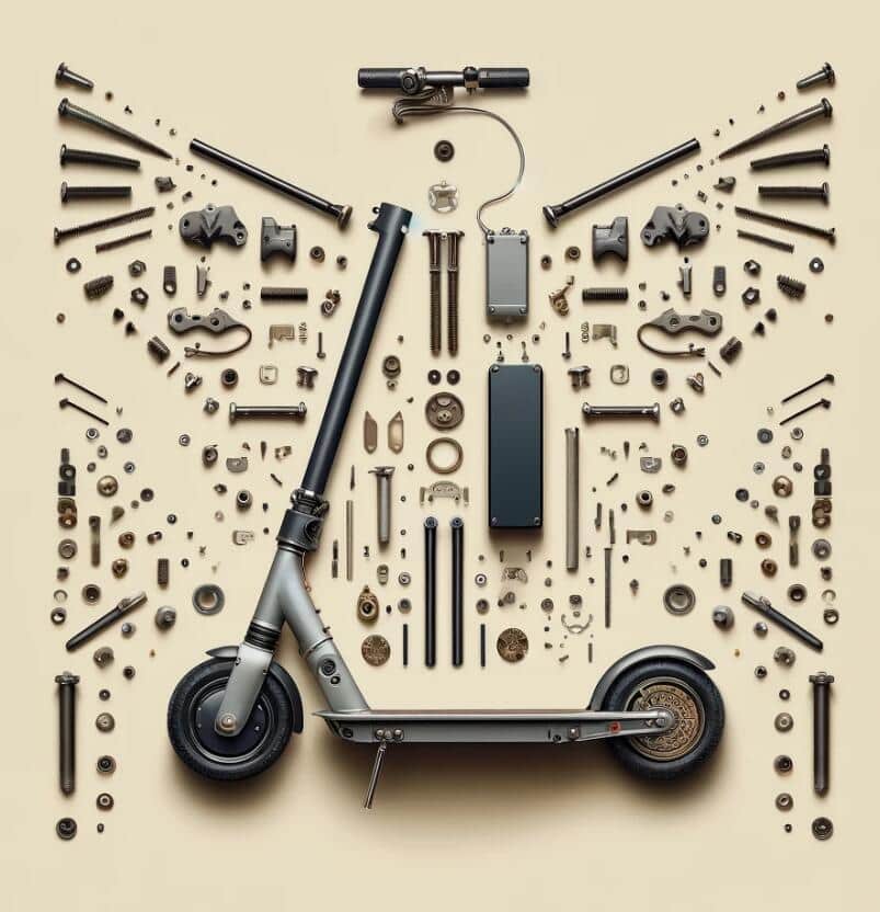 electronical scooter screw
